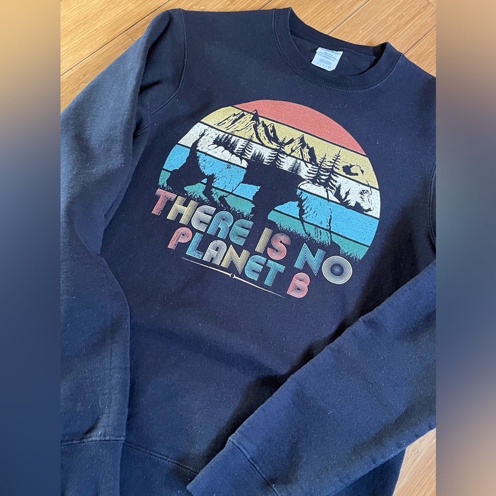 There is no planet B CREWNECK